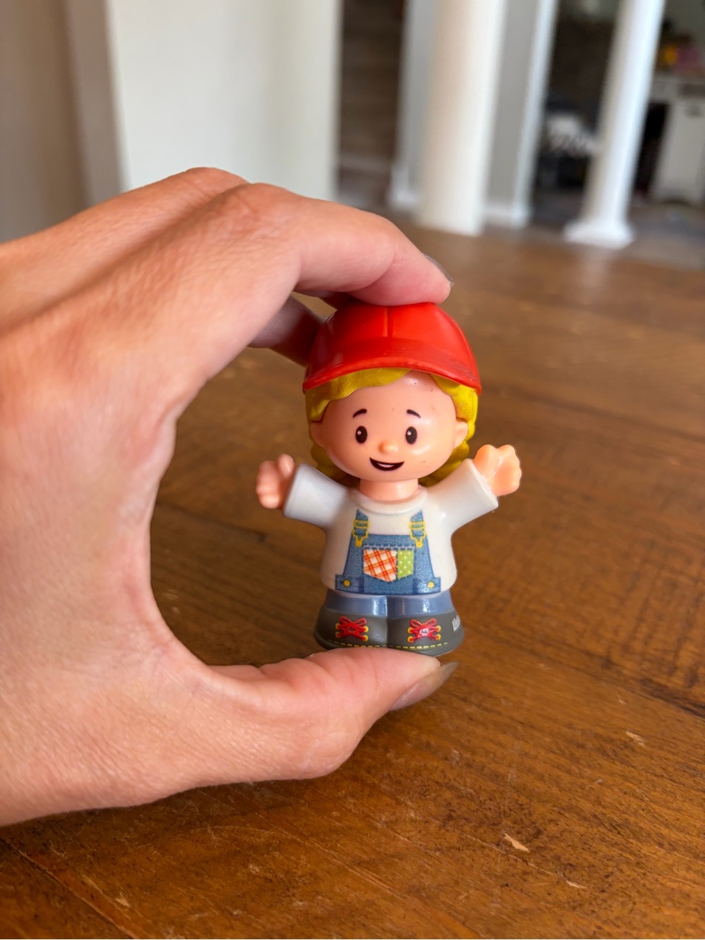 Fisher Price Little People girl farmer as is